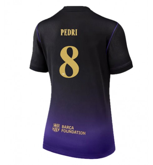 Barcelona Pedri Gonzalez #8 Bortedrakt Dame 2026-27 Korte ermer Barcelona Pedri Gonzalez #8 Bortedrakt Dame 2026-27 Korte ermer